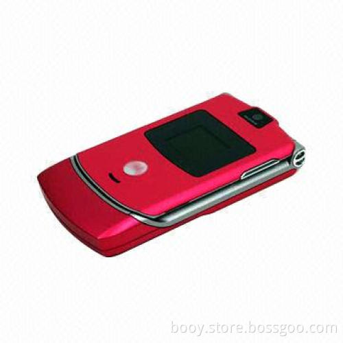Quad-band mobile phone, weighs 3.35oz
